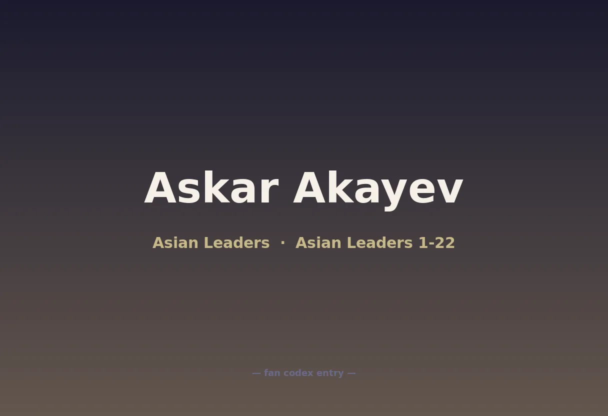 Askar Akayev