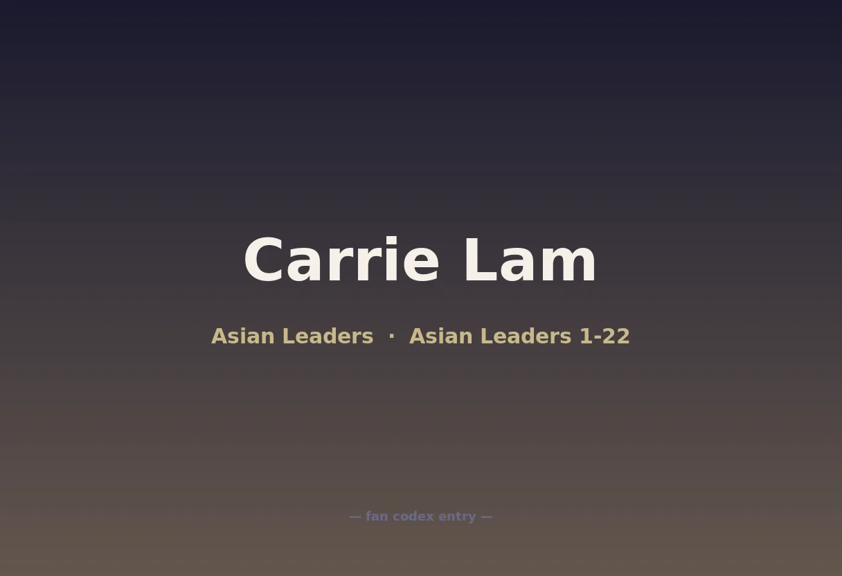 Carrie Lam