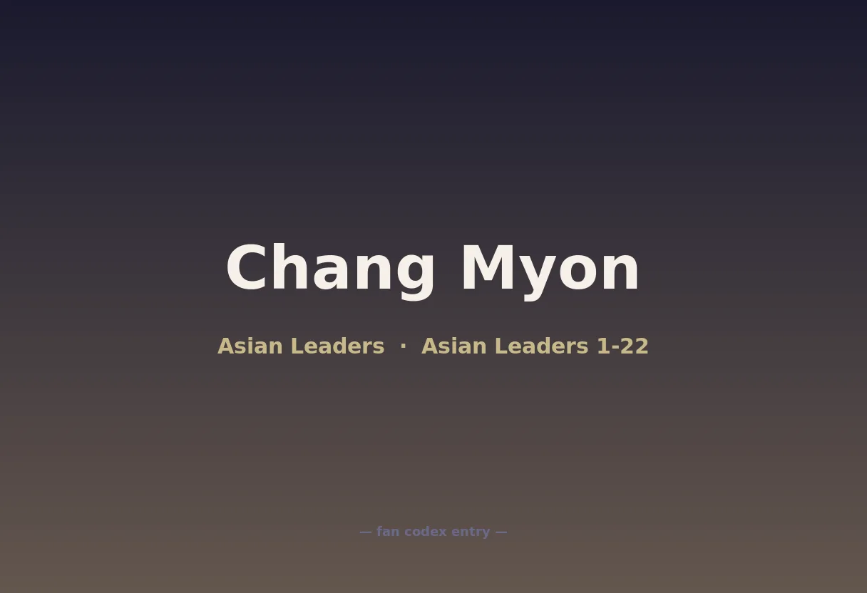 Chang Myon