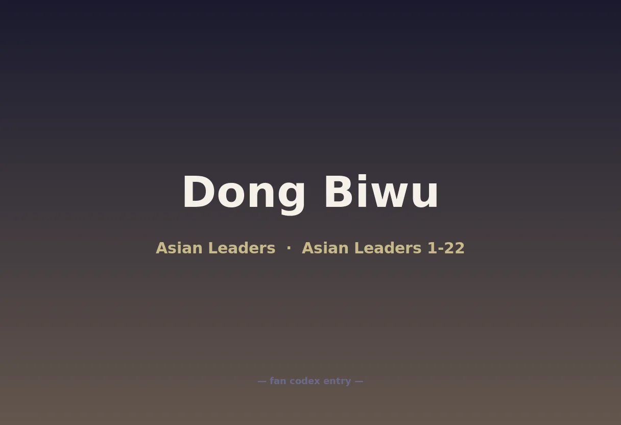 Dong Biwu