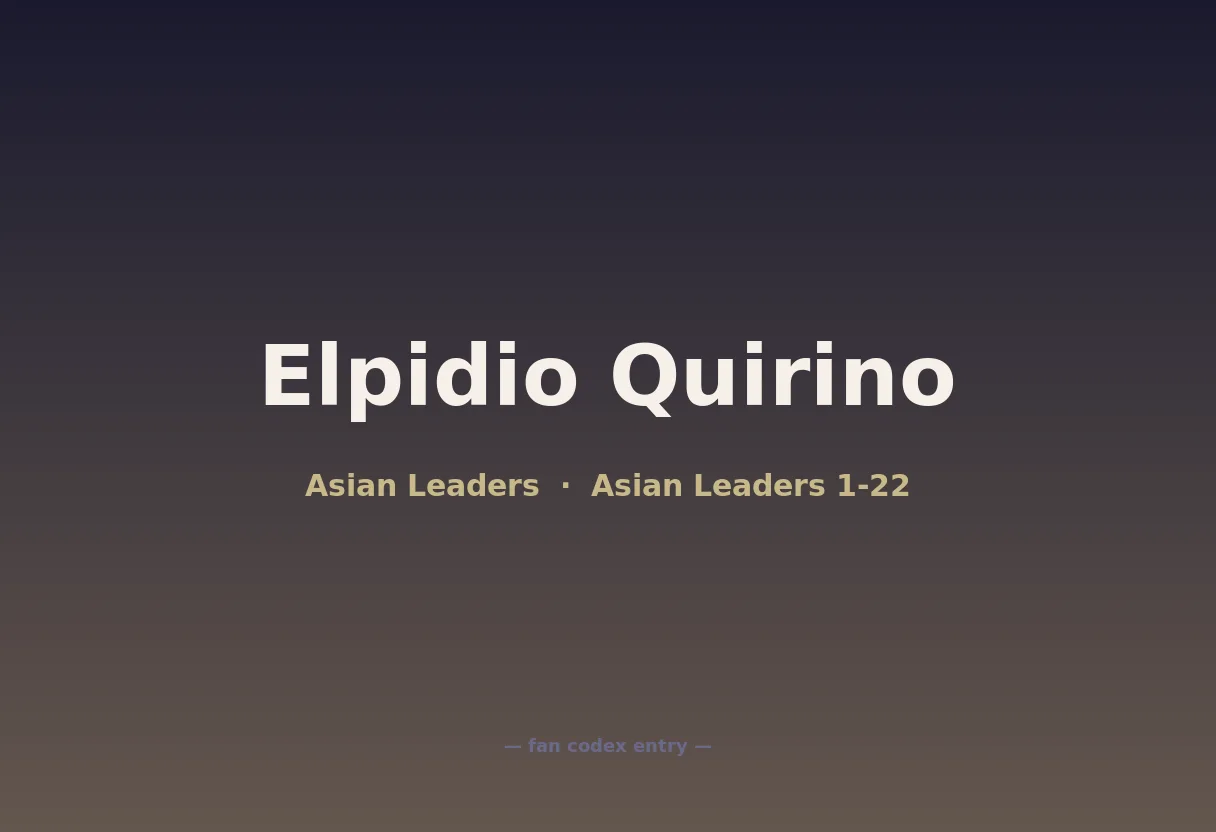 Elpidio Quirino